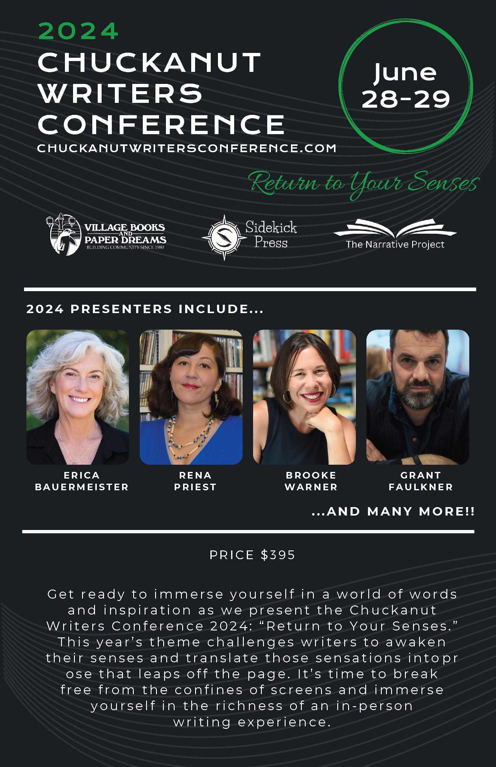 Chuckanut Writers Conference Flyer