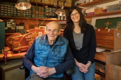 photo of Founder Kevin Jones with daughter and current executive director, Tallie Jones
